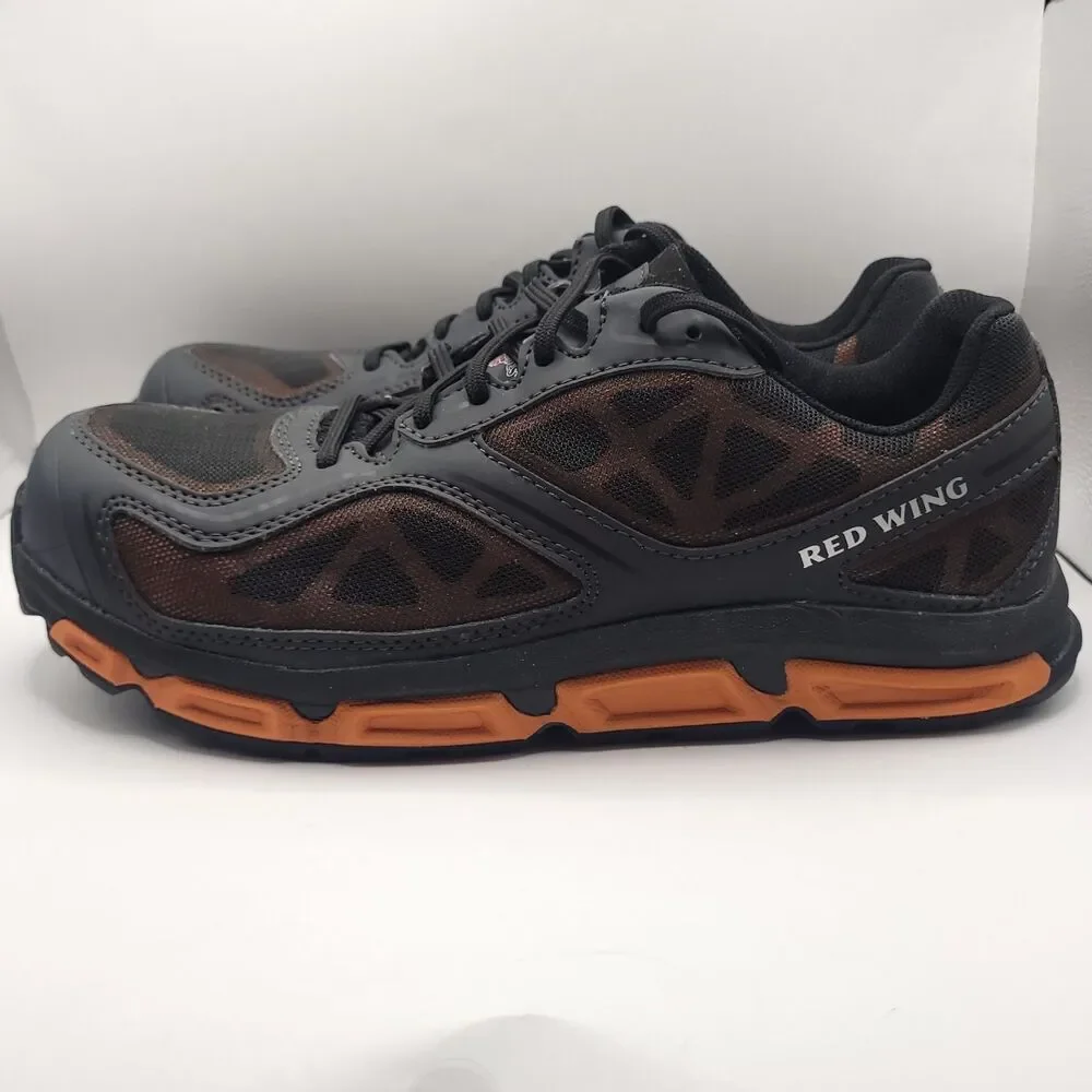 New Mens Red Wing Safety Toe Athletic Work Shoes 6338 Sz 8 E2 Wide NIB